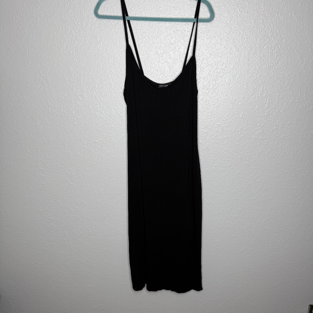 Pretty Little Thing Black long sleepware
